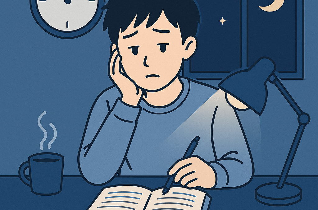 平日の勉強が続かない人へ。仕事後でも机に向かえる5つの工夫