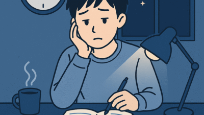 平日の勉強が続かない人へ。仕事後でも机に向かえる5つの工夫